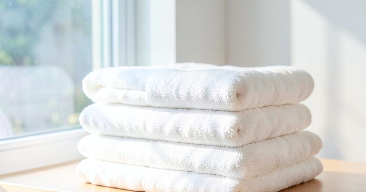 せんたく便に出す衣類を発送前に整理するイメージ